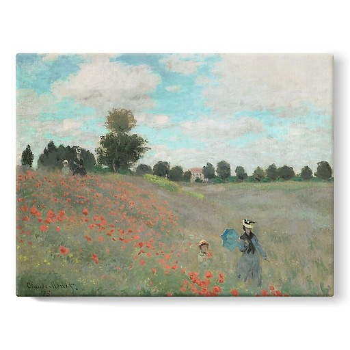 Poppy Field (stretched canvas)