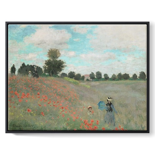 Poppy Field (framed canvas)