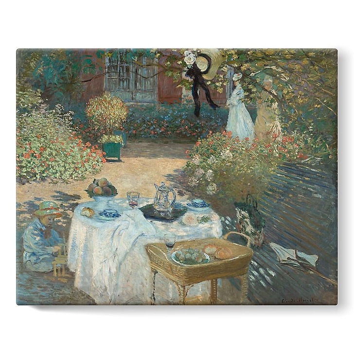 The Lunch: decorative panel (stretched canvas)