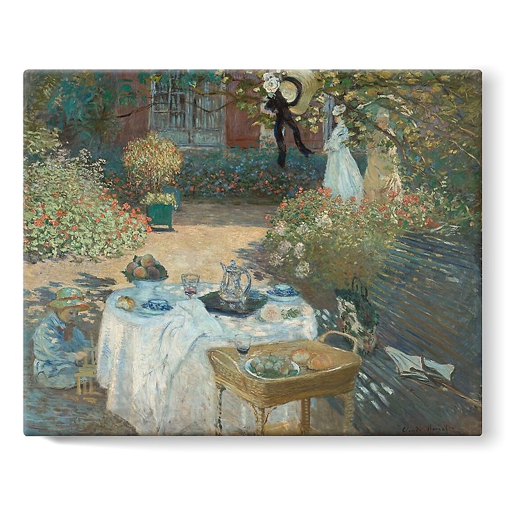 The Lunch: decorative panel (stretched canvas)