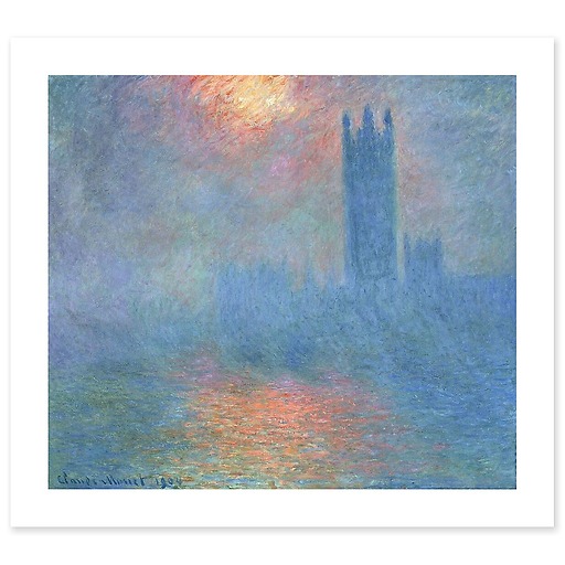 London, Houses of Parliament (canvas without frame)