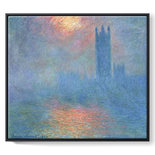 London, Houses of Parliament (framed canvas)