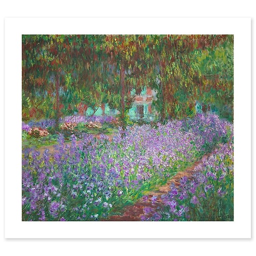 The artist's garden at Giverny (art prints)