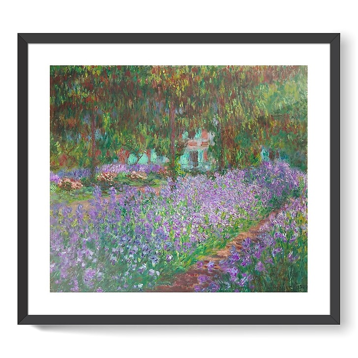 The artist's garden at Giverny (framed art prints)