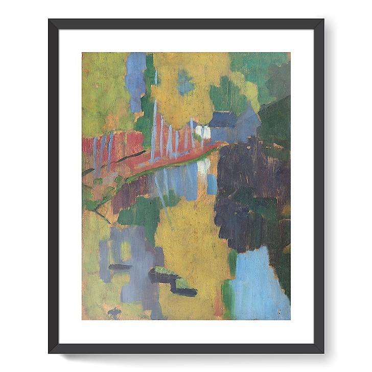 The Talisman, the Aven at Bois d'Amour, Pont-Aven (framed art prints)