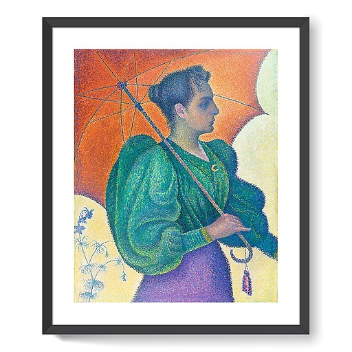 La Femme à l'ombrelle (affiches d'art encadrées)
