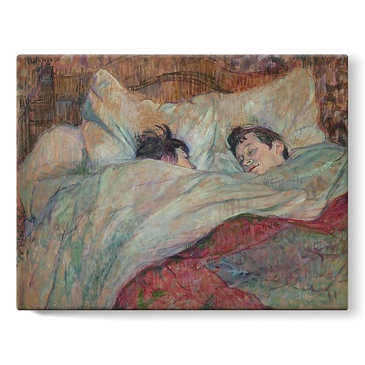 The bed (stretched canvas)