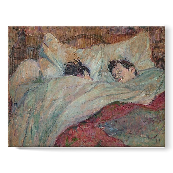 The bed (stretched canvas)
