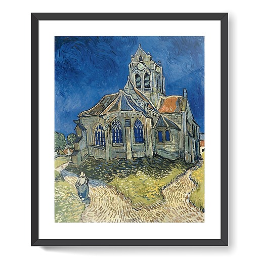 The Church in Auvers-sur-Oise (framed art prints)