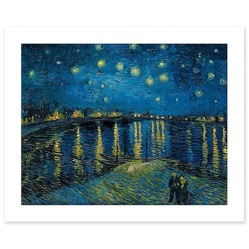 The starry night (canvas without frame)