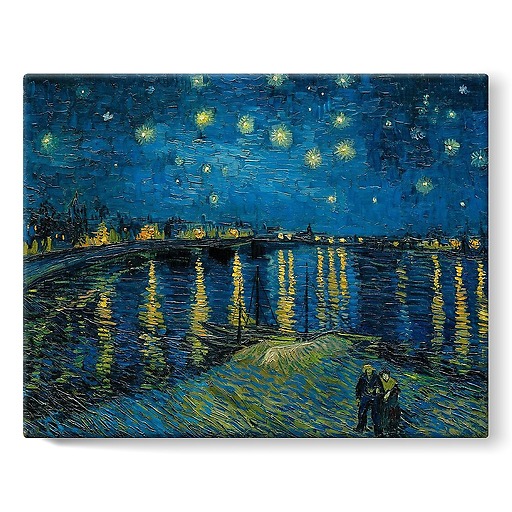 The starry night (stretched canvas)