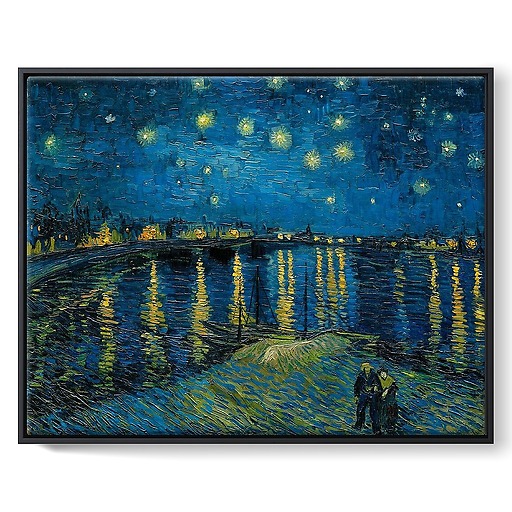 The starry night (framed canvas)