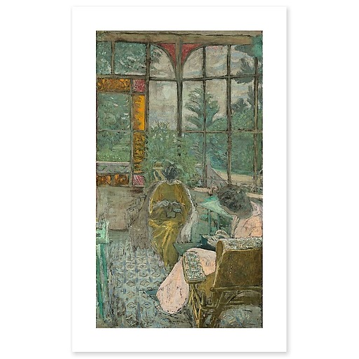 The Veranda of Coadigon Loctudy, Marcelle Aron & Marthe Mellot (art prints)