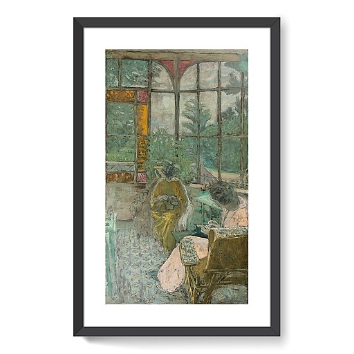The Veranda of Coadigon Loctudy, Marcelle Aron & Marthe Mellot (framed art prints)