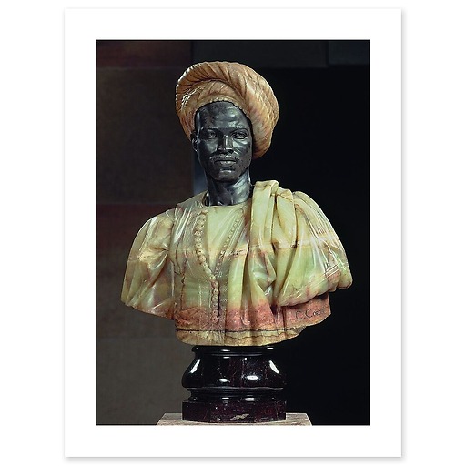 Homme du Soudan ou homme en costume algérien (toiles sans cadre)