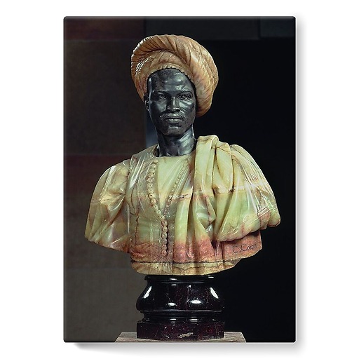 Homme du Soudan ou homme en costume algérien (toiles sur châssis)