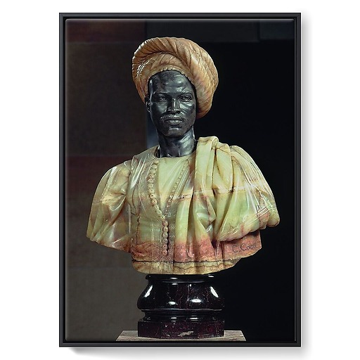 Man from Sudan (framed canvas)