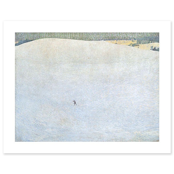 Paysage de neige (Schneelandschaft) (affiches d'art)