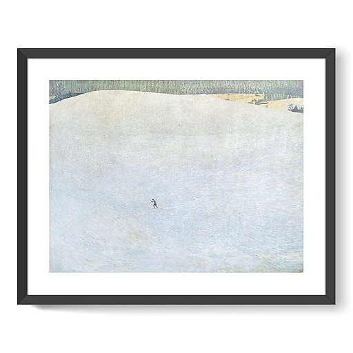 Snow landscape (Schneelandschaft) (framed art prints)