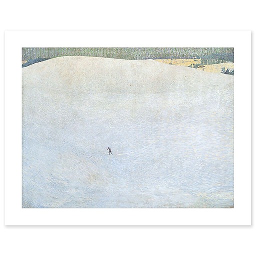 Snow landscape (Schneelandschaft) (canvas without frame)