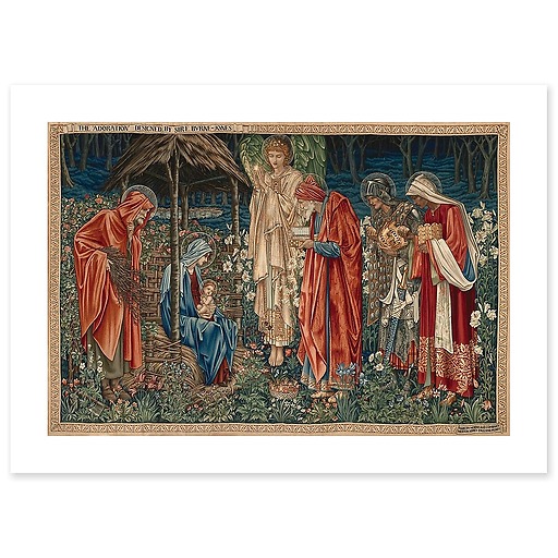 The Adoration of the Magi (canvas without frame)