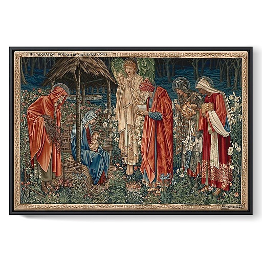 The Adoration of the Magi (framed canvas)