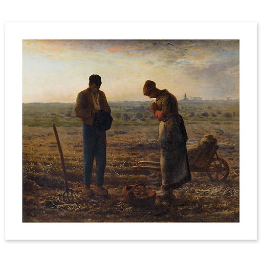 The Angelus (after cleaning) (art prints)