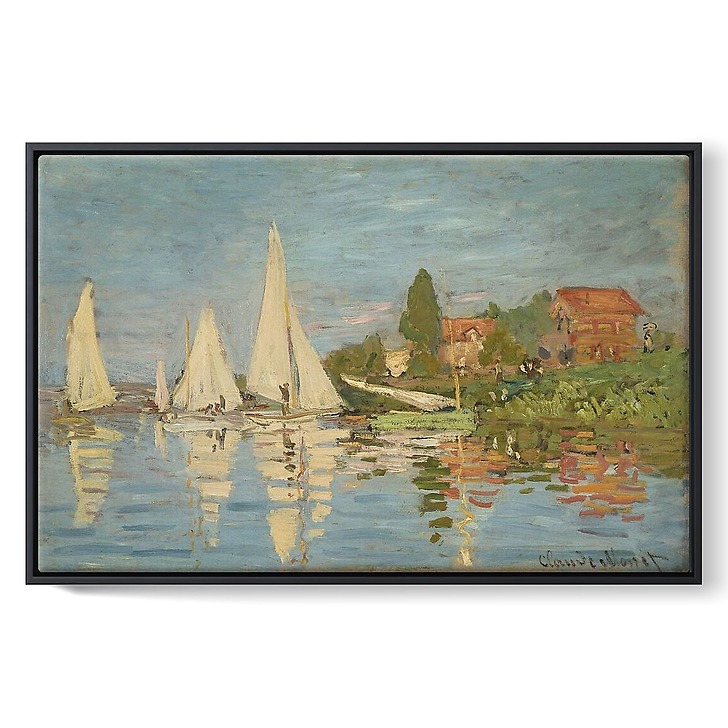 Régates à Argenteuil (toiles encadrées)