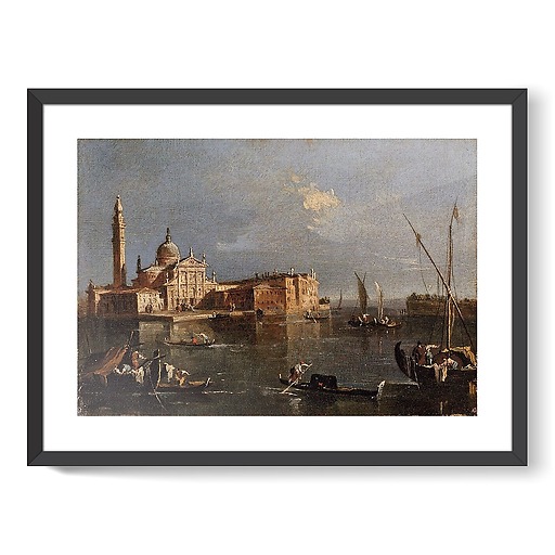 Venise, San Giorgio Maggiore (affiches d'art encadrées)