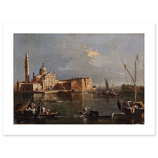 Venice, San Giorgio Maggiore (canvas without frame)