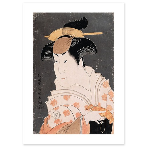 Portrait of onnagata Iwai Hanshirô IV in the role of Shigenoi (canvas without frame)