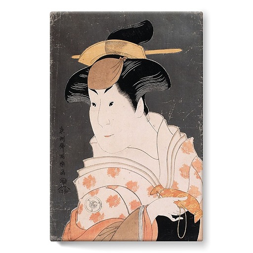 Portrait of onnagata Iwai Hanshirô IV in the role of Shigenoi (stretched canvas)