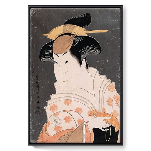 Portrait of onnagata Iwai Hanshirô IV in the role of Shigenoi (framed canvas)