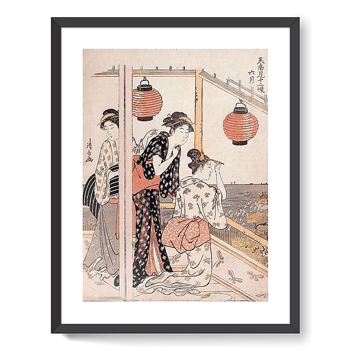 The 6th month: the carriers (framed art prints)