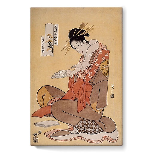 La courtisane Komurasaki de Kadotamaya (toiles sur châssis)