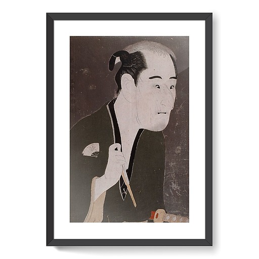 Portrait de l'acteur de kabuki Onoe Matsusuke (affiches d'art encadrées)