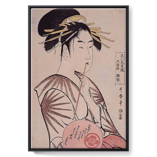 La courtisane Hiragoto de Hyôgorô (toiles encadrées)