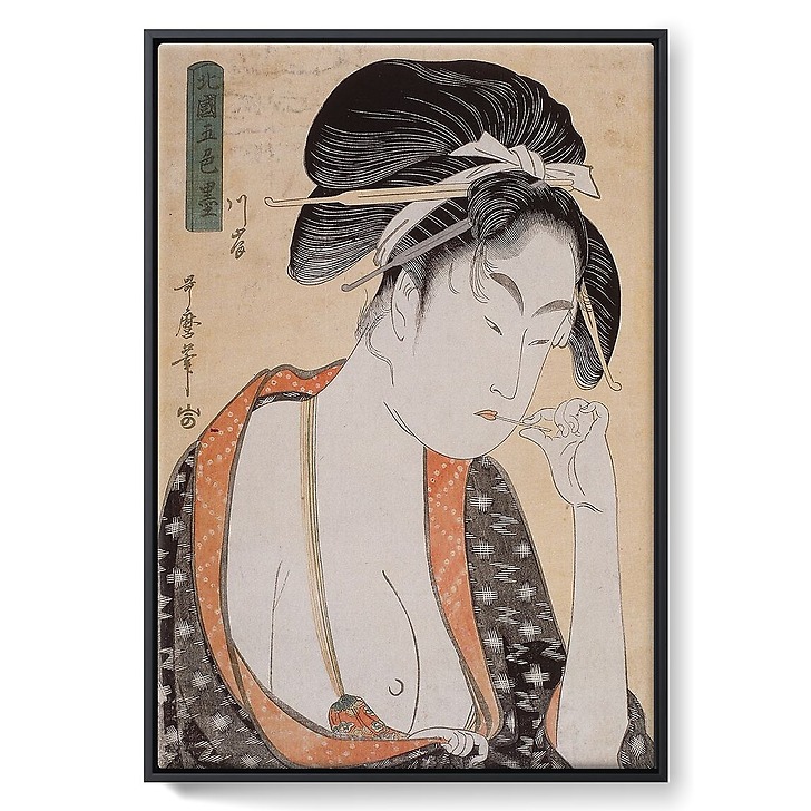 Cinq couleurs d'encre du quartier Nord : une prostituée du quartier des douves (toiles encadrées)