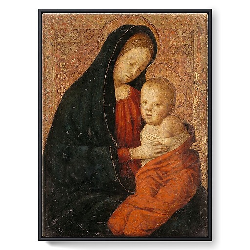 Virgin and the Child (Anonymous) (framed canvas)