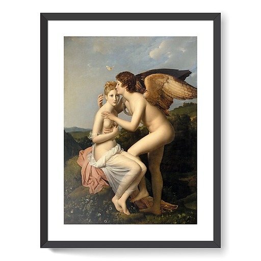 Psyche and Cupid, also known as Psyche Receiving Cupid's First Kiss (framed art prints)