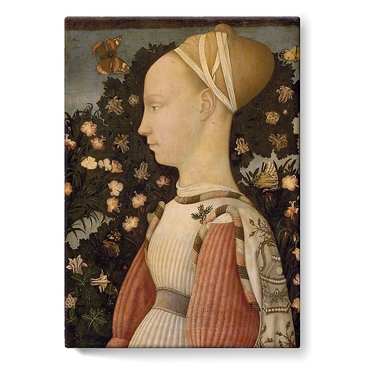 Portrait de Ginevra d'Este dit aussi Portrait de Marguerite de Gonzague (toiles sur châssis)