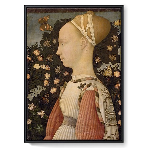 Portrait de Ginevra d'Este dit aussi Portrait de Marguerite de Gonzague (toiles encadrées)