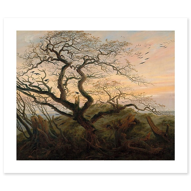 The Tree of Crows (canvas without frame)