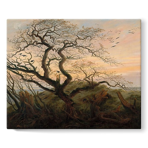 The Tree of Crows (stretched canvas)