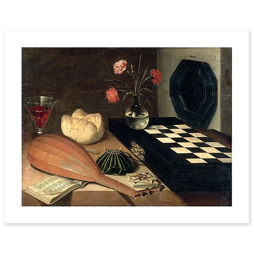 Still-life with Chessboard (art prints)