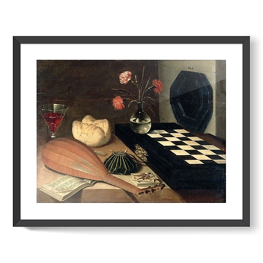 Still-life with Chessboard (framed art prints)
