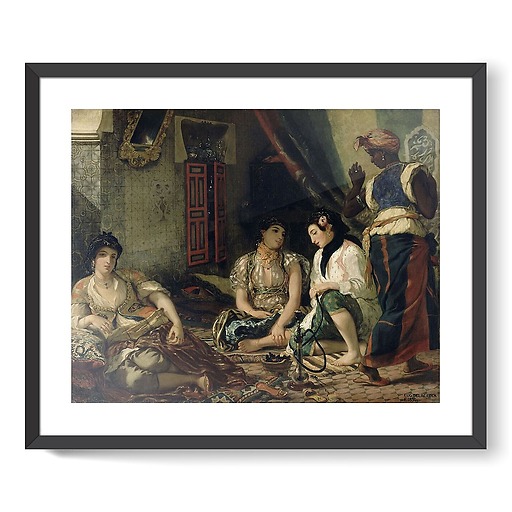 Women of Algiers in their Apartment (framed art prints)