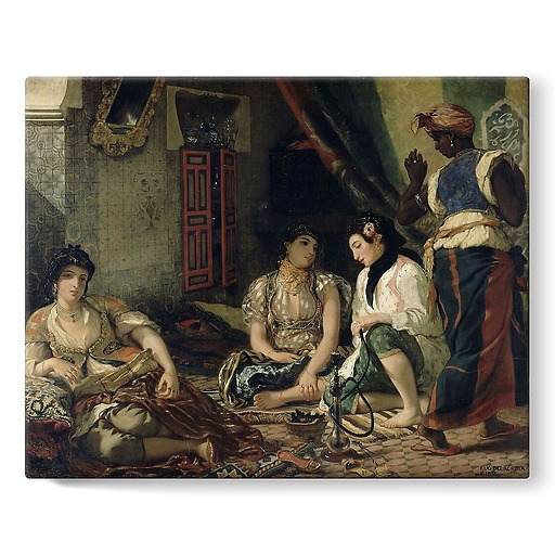 Women of Algiers in their Apartment (stretched canvas)