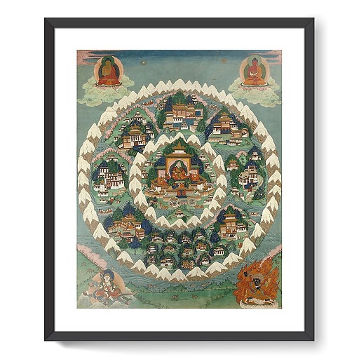 Paradise of an unidentified god (framed art prints)