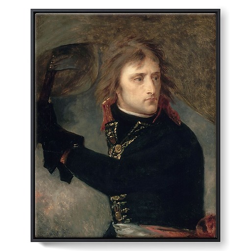 Napoleon on the Bridge at Arcole (November 17, 1796) (framed canvas)